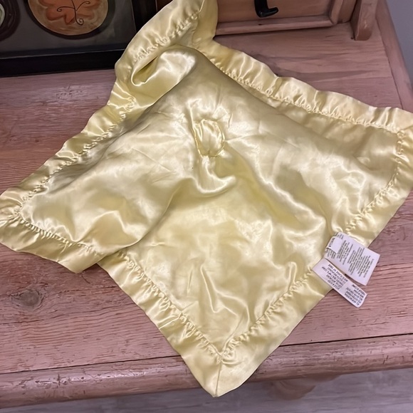 Circo Baby Lovey Security Blanket Giraffe Yellow Satin Trim Chevron - Picture 5 of 9